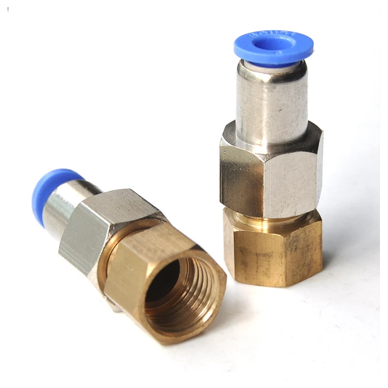 ELECALL медные пневматические фитинги быстрый разъем воздуха Быстрый фитинг