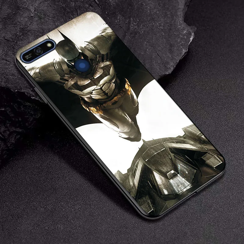 Черный чехол ТПУ для huawei Honor 7A 5,45 7A Pro 5,7 7C ру 5,7 7C 5,99 чехол для телефона для Y5 Y6 Prime чехол Y5 Lite чехол-накладка - Цвет: TPUBLK532
