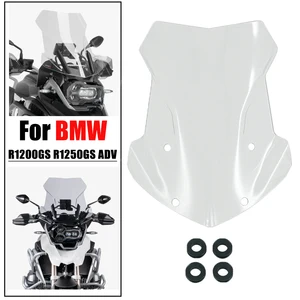 motorcycle windshield windscreen wind shield screen deflector spoiler protector for bmw r1250gs r1200gs adv gs1200 lc 2013 2021 free global shipping