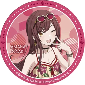 THE IDOLM@ STER аниме Idolmaster Блестящий цветной игровой значок Mano Mamimi Kiriko Yukoku Yuika Hiori Kogane металлический значок брошь на булавке - Окраска металла: 14 Amana Osaki