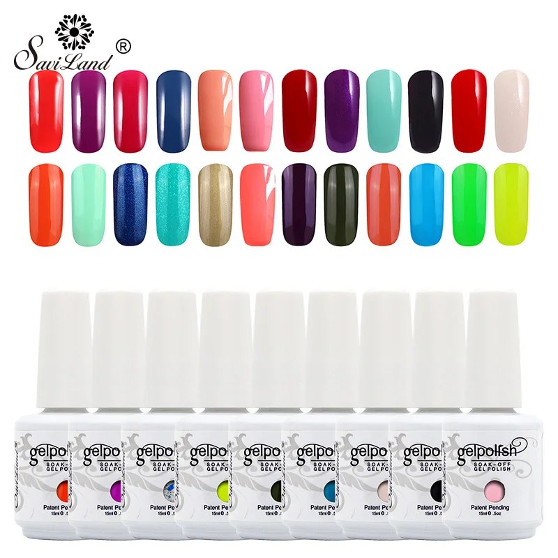 Растворимый УФ/Светодиодный УФ гель для ногтей Saviland 1 шт. Полупостоянный ногтей|gel