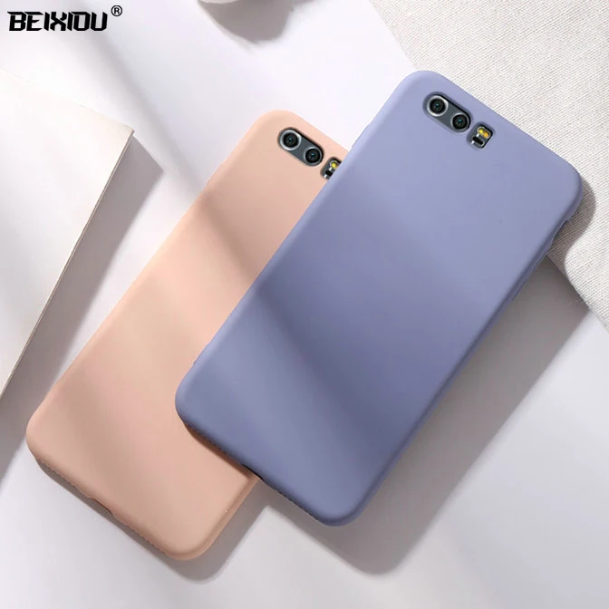 Жидкий чехол для huawei honor 9 ТПУ силиконовый мягкий X матовый цвет задняя крышка