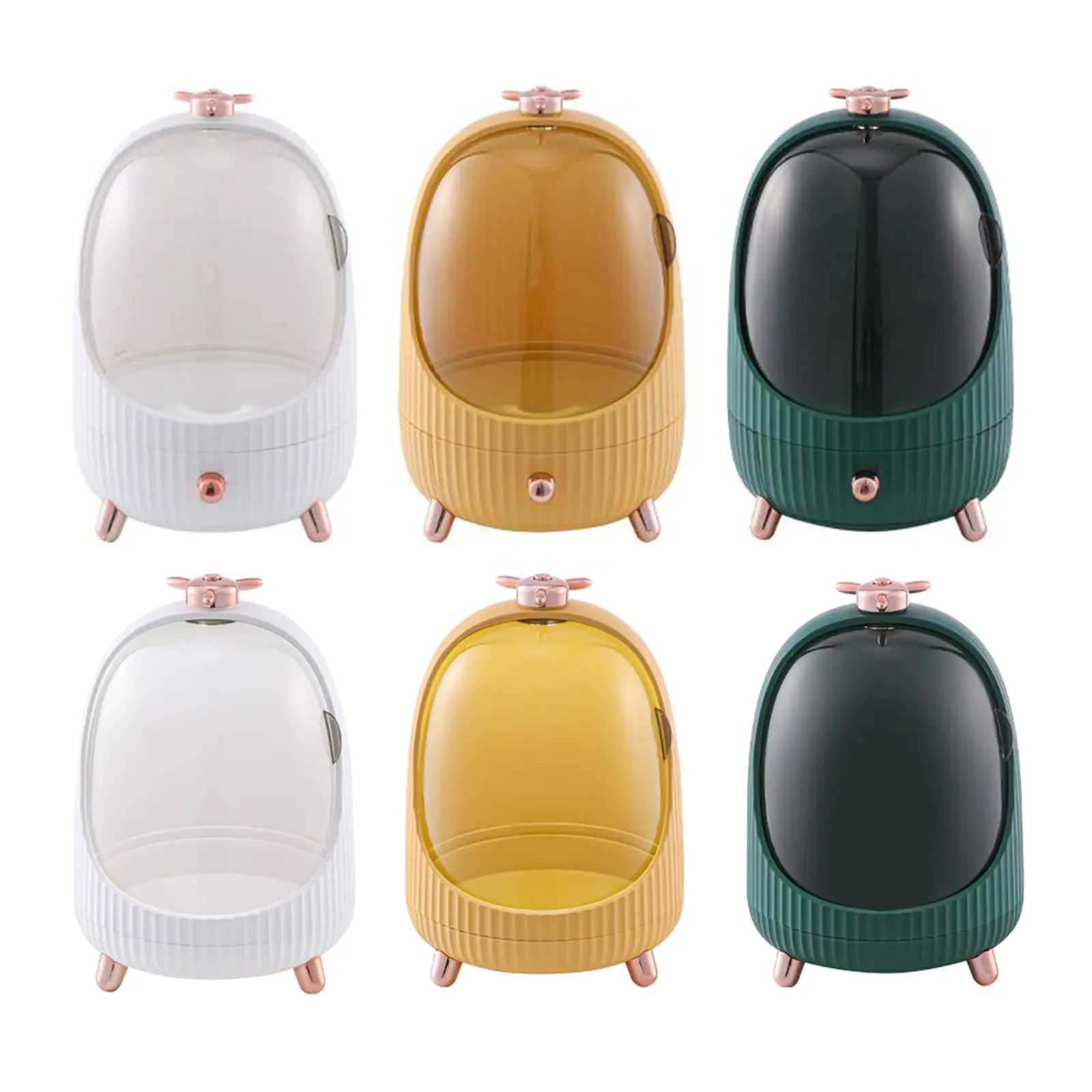 

Органайзер для хранения косметики, стеллаж для хранения косметики с ящиком, водонепроницаемый, элегантный витрина