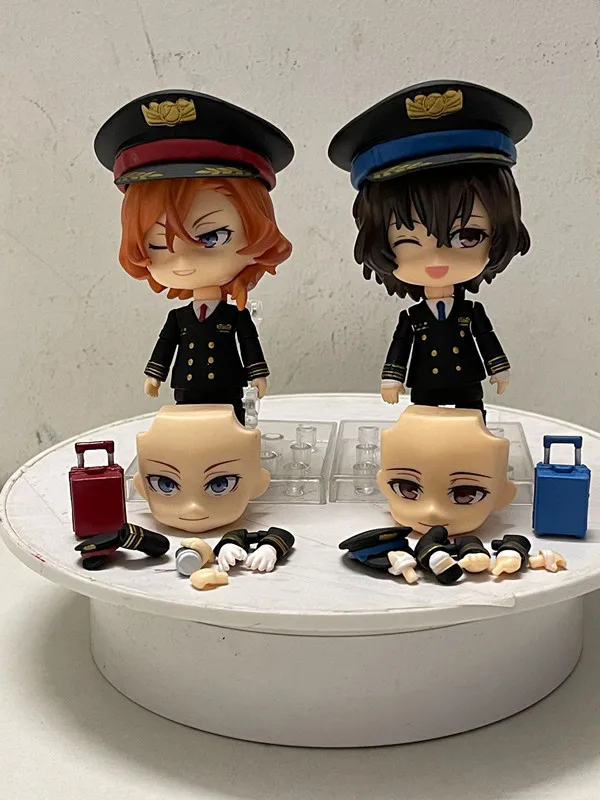 10cm Anime Bungo Stray Dogs Face Change Figure 1415# Nakahar