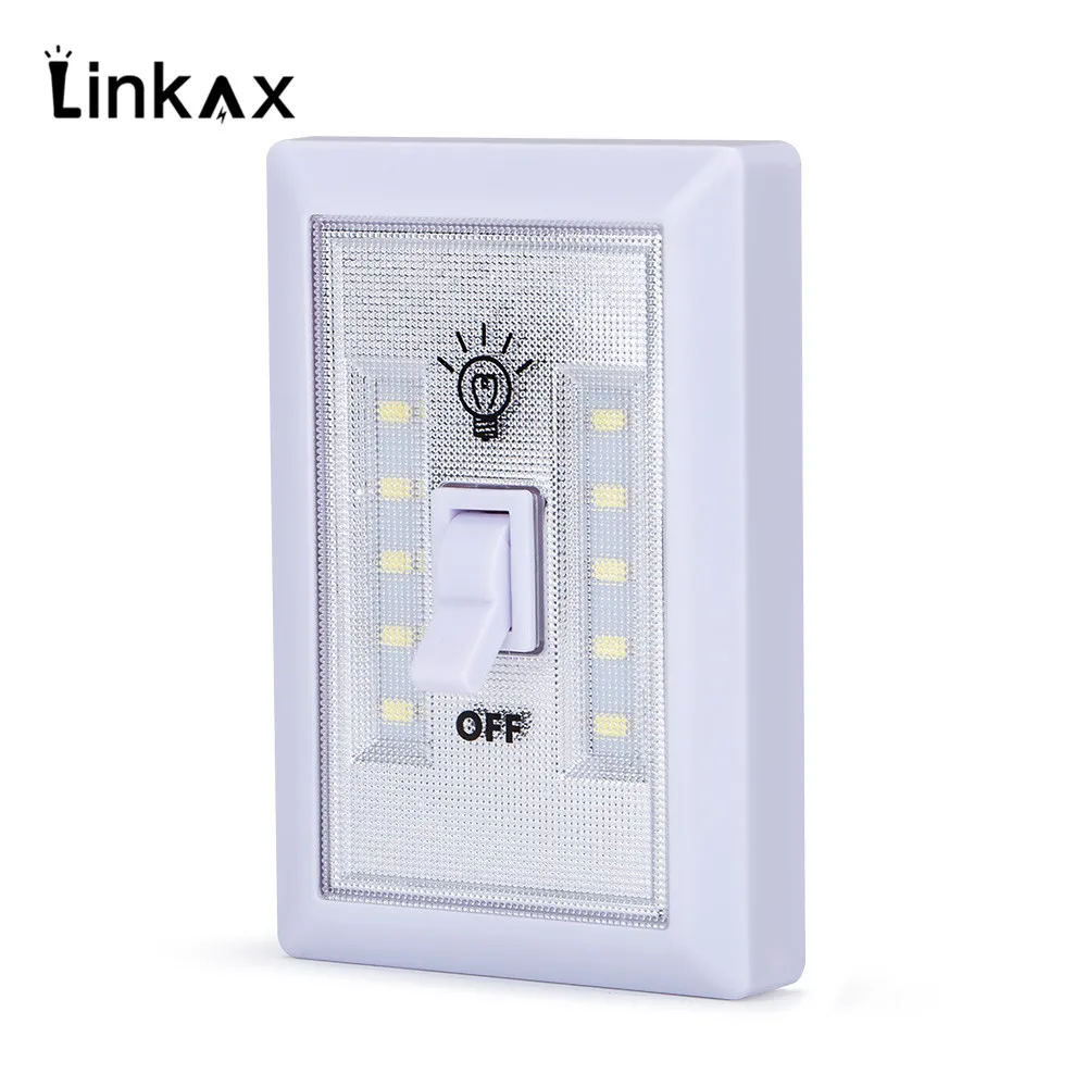 10 светодиодный Беспроводной Ночной светильник стены ночник для шкафов шкаф