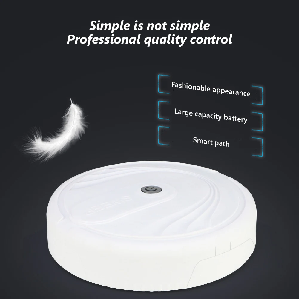 Умный Автоматический робот для уборки дома пылеочиститель пола без всасывания