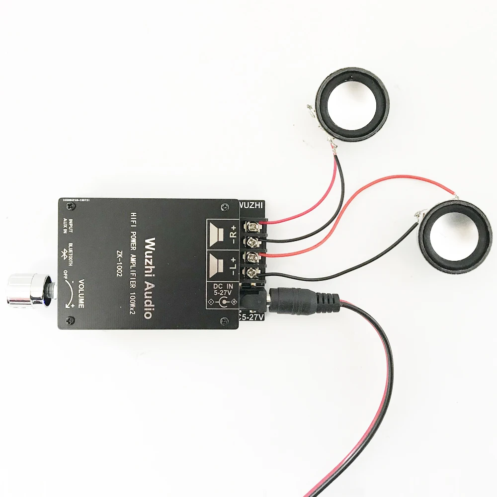 Hi-Fi Bluetooth аудио стерео модуль BLE5.0 TPA3116D2 AUX цифровой усилитель 100 Вт + Высокая