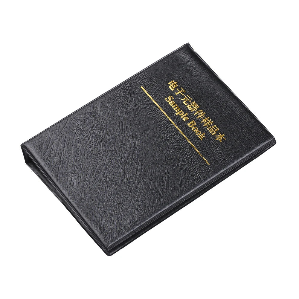 Книга с образцами 0201/0402/0603/0805 микросхема конденсатора Резистор Комплект SMD SMT резистор проволочного чипа ламинирования для резистор конденсатор с алюминиевой крышкой и индуктор