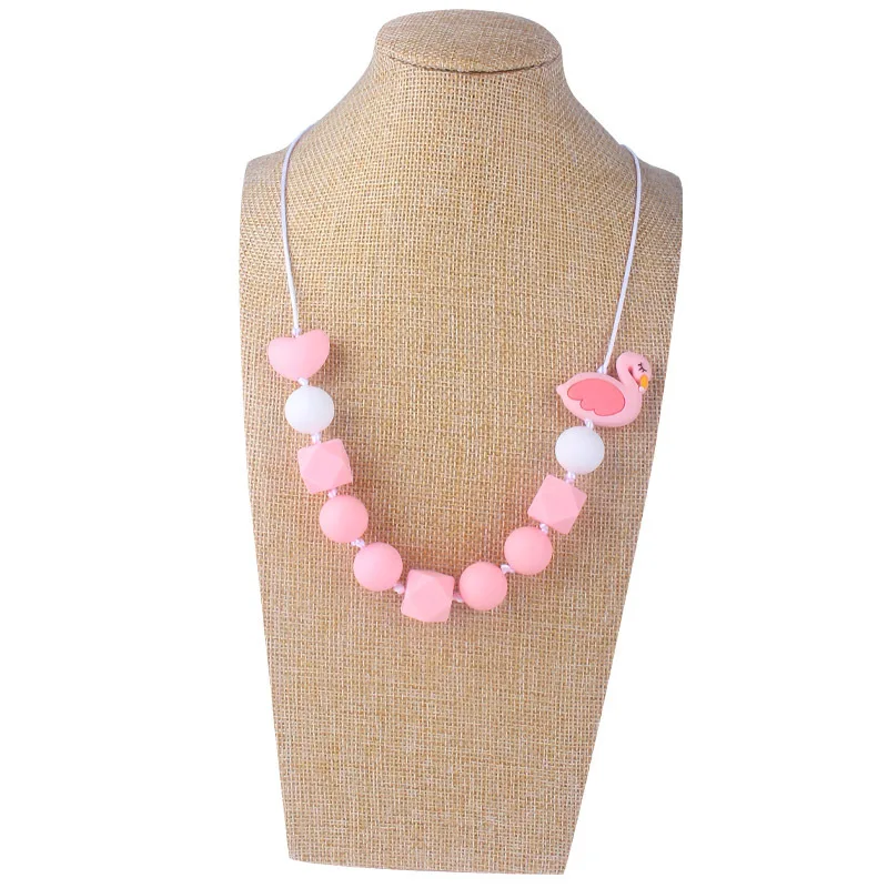 Новый силиконовый зажим для соски DIY цветная цепочка прорезывания зубов