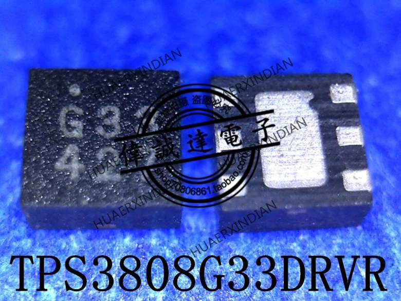1 шт. новый оригинальный TPS3808G33DRVR TPS3808G33 Тип SEC G33 QFN6 в наличии реальное