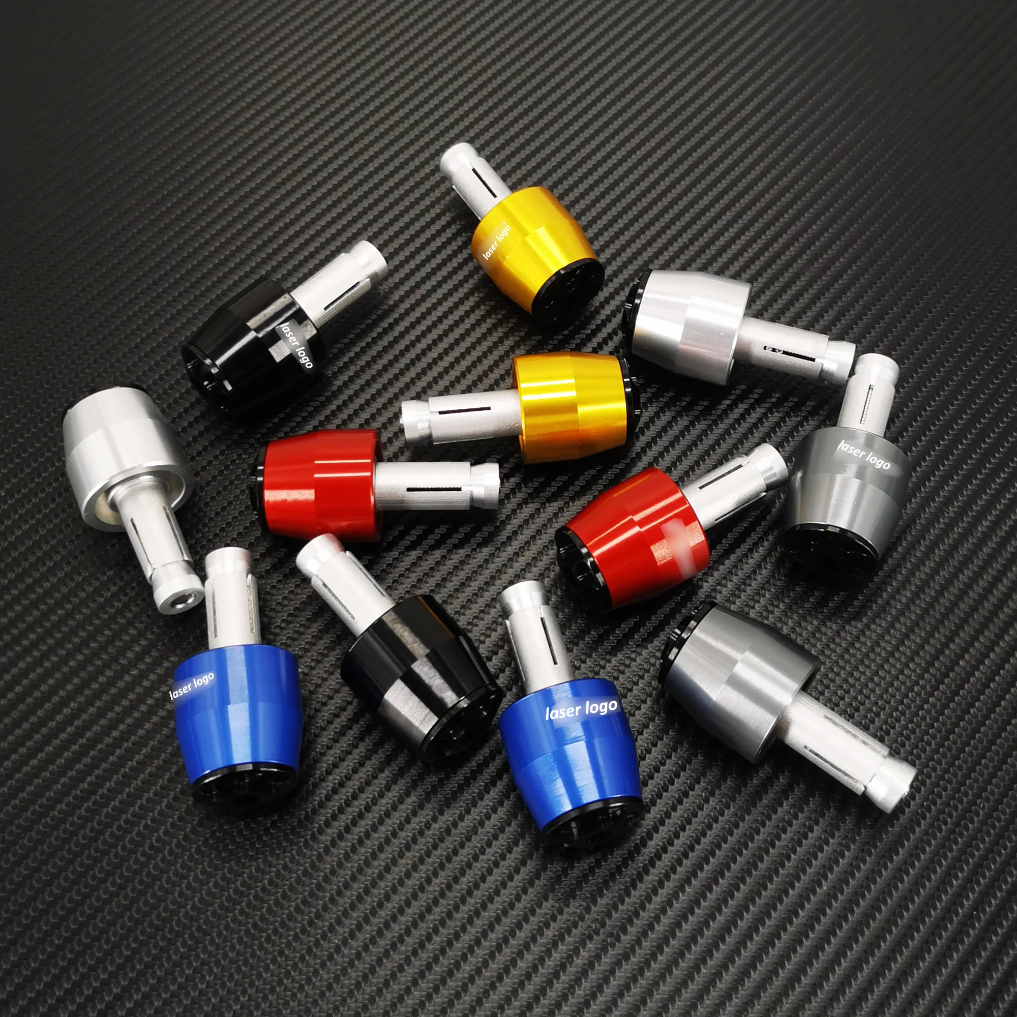 Торцевые наконечники для руля мотоцикла CNC противовесы грязи из алюминиевого