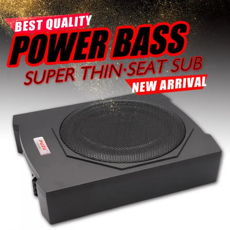 Автомобильный динамик 10 дюймов 600 Вт тонкий универсальный литой алюминий фюзеляж