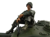 116 tank wwii us resin american soldier figurine commander mf2002 parts for heng long tamiya mato th00921 smt4