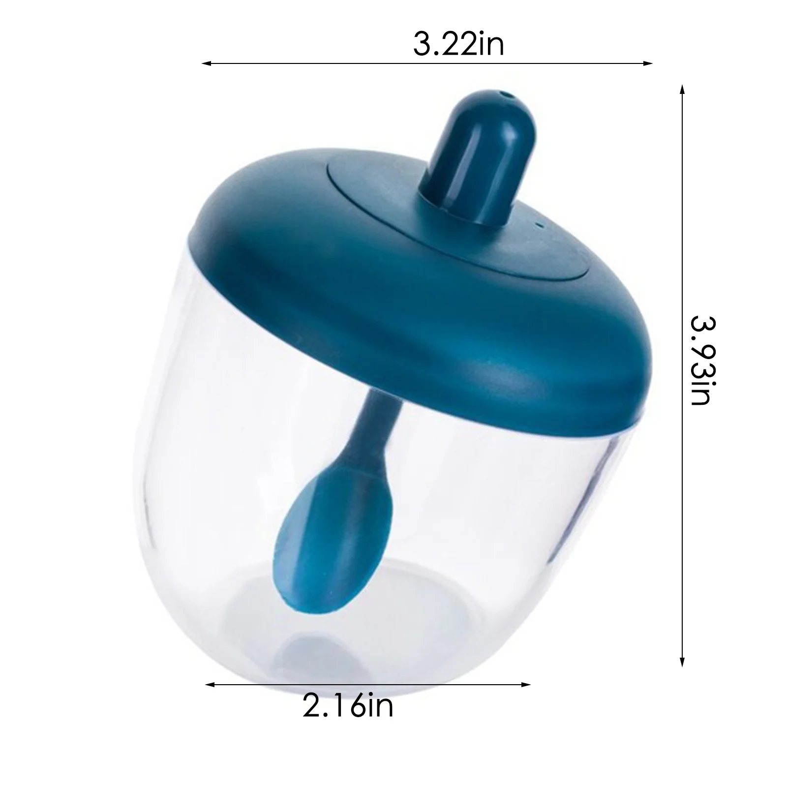 

Glass Seasoning Bottle Spice Containers Salt Bottle Household Sealed Moisture-Proof Bottle Salt Spice Jar Kitchen Supplies