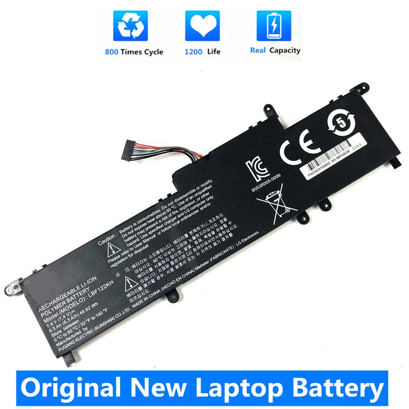 

CSMHY LBF122KH Battery For LG Xnote P210 P220 P330 Tablet Notebook P210-G.AE21G P210-GE20K Genuine laptop battery 7.4V 46.62Wh