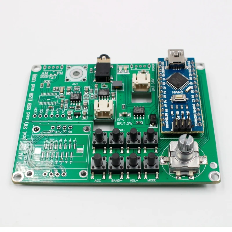 

SI4732 All Band Radio FM AM (MW and SW) SSB with Speaker Battery