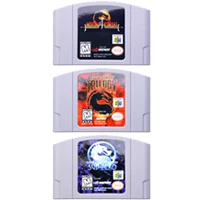

Video Game Cartridge Console Card 64 Bits Mortal Kombat Series For Nintendo64 Work on USA Version Consloe (NTSC)