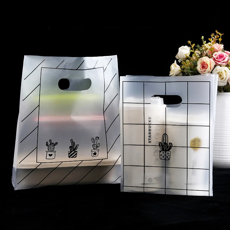 50 шт. прозрачный пластиковый конверт в клетку С КАКТУСОМ|Бумажные конверты| |