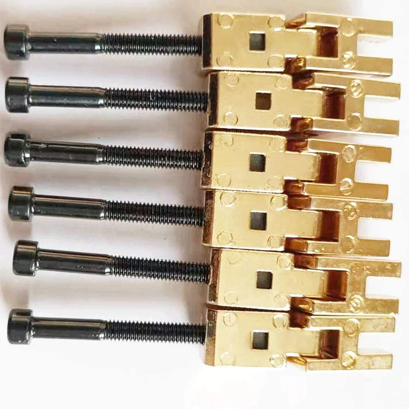 Набор из 6 двойных зажимных сиденья для Floyd-Rose Guitar Tremolo Bridge | Спорт и развлечения