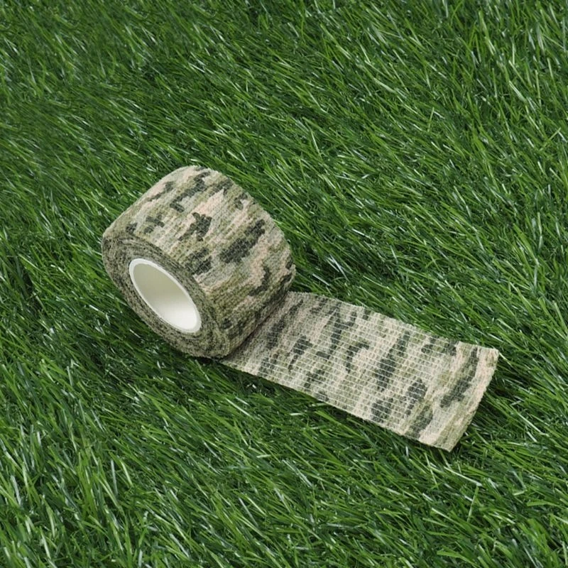 

4.5m Self-Adhesive Camouflage Stretch Medical Bandage Non-Woven Protective Tape