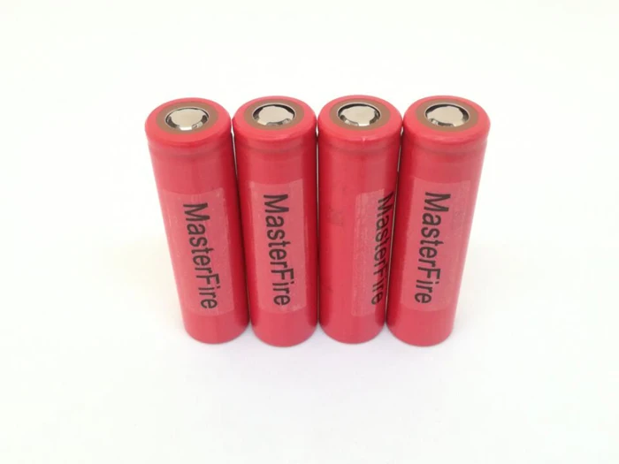 4 шт./лот MasterFire оригинальный Sanyo 18650 3400 мАч NCR18650BF 3 7 в перезаряжаемая литиевая
