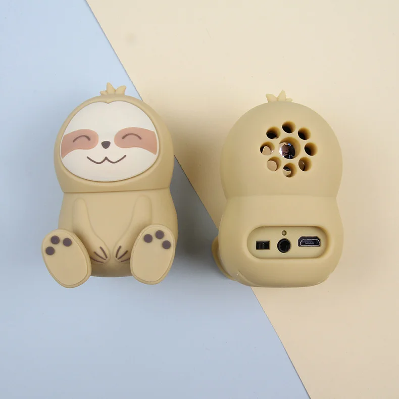 Bluetooth multifunction speaker mobile phone holder stereo mini portable cartoon animal. | Speakers