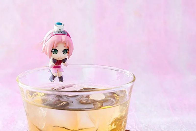 Экшн Кубок Наруто декоративные фигурки 8 шт./компл. серия Ochatomo Naruto Minato Sai Uchiha Sasuke