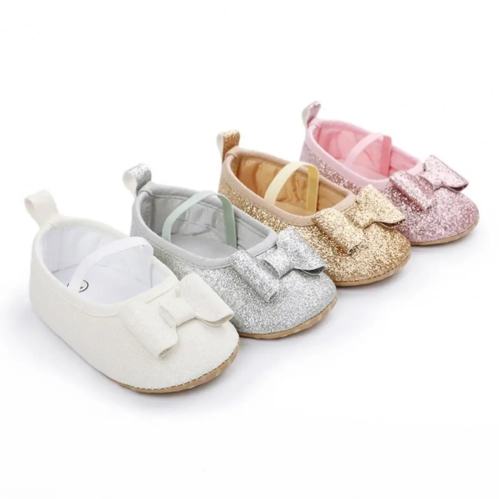 

Обувь для девочек 1 пара, дизайнерская обувь принцессы с бантом из искусственной кожи, дышащие удобные летние балетки для девочек