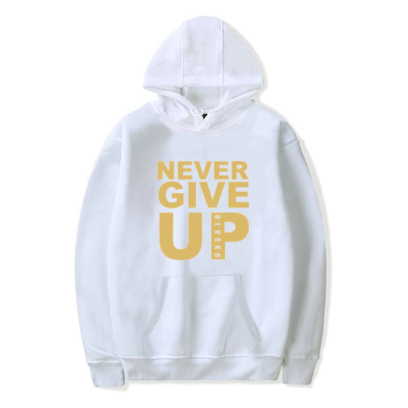 NEVER GIVE UP Liverpool мужские толстовки уличная одежда с золотым принтом Мужские/wo