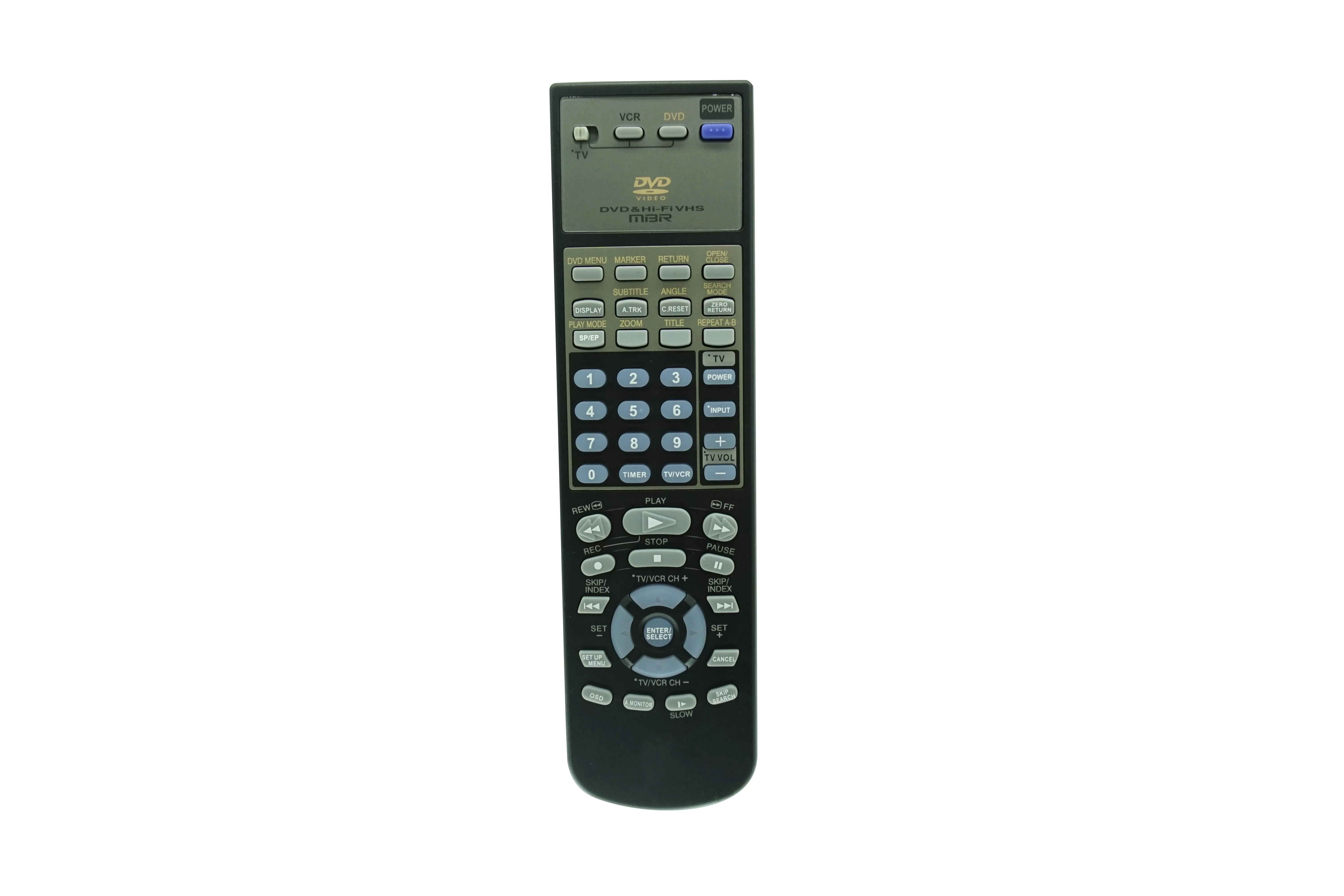 

Пульт дистанционного управления для JVC LP21036-027A HR-XVC20U HR-XVC20US HR-XVC20USR с прогрессивным сканированием DVD Hi-Fi VCR Combo Player, рекордер