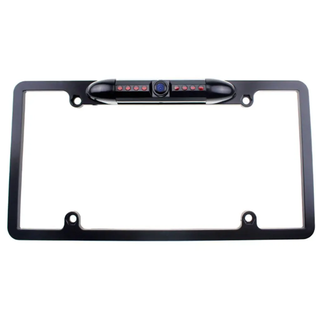

American Car License Plate Rack High-Definition Night Vision Camera Waterproof CCD Infrared Frame Camera Car Camera