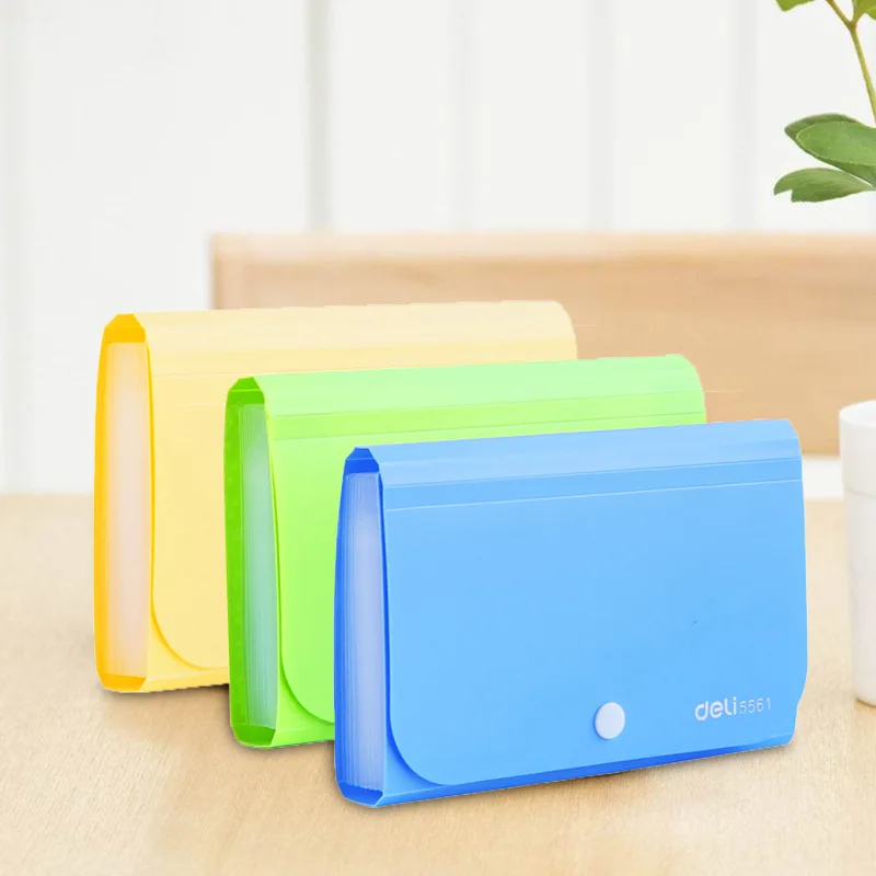 Мини аккордеон pack 5561 папка для купюр кнопка нажатия многофункциональная