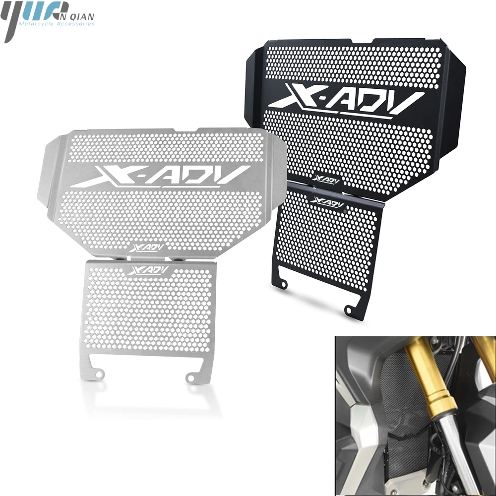 

For HONDA X-ADV 750 XADV 750 2017-2019 2018 Motorcycle Accessories Radiator Grille Guard Cover Protector tank Motorbike Parts