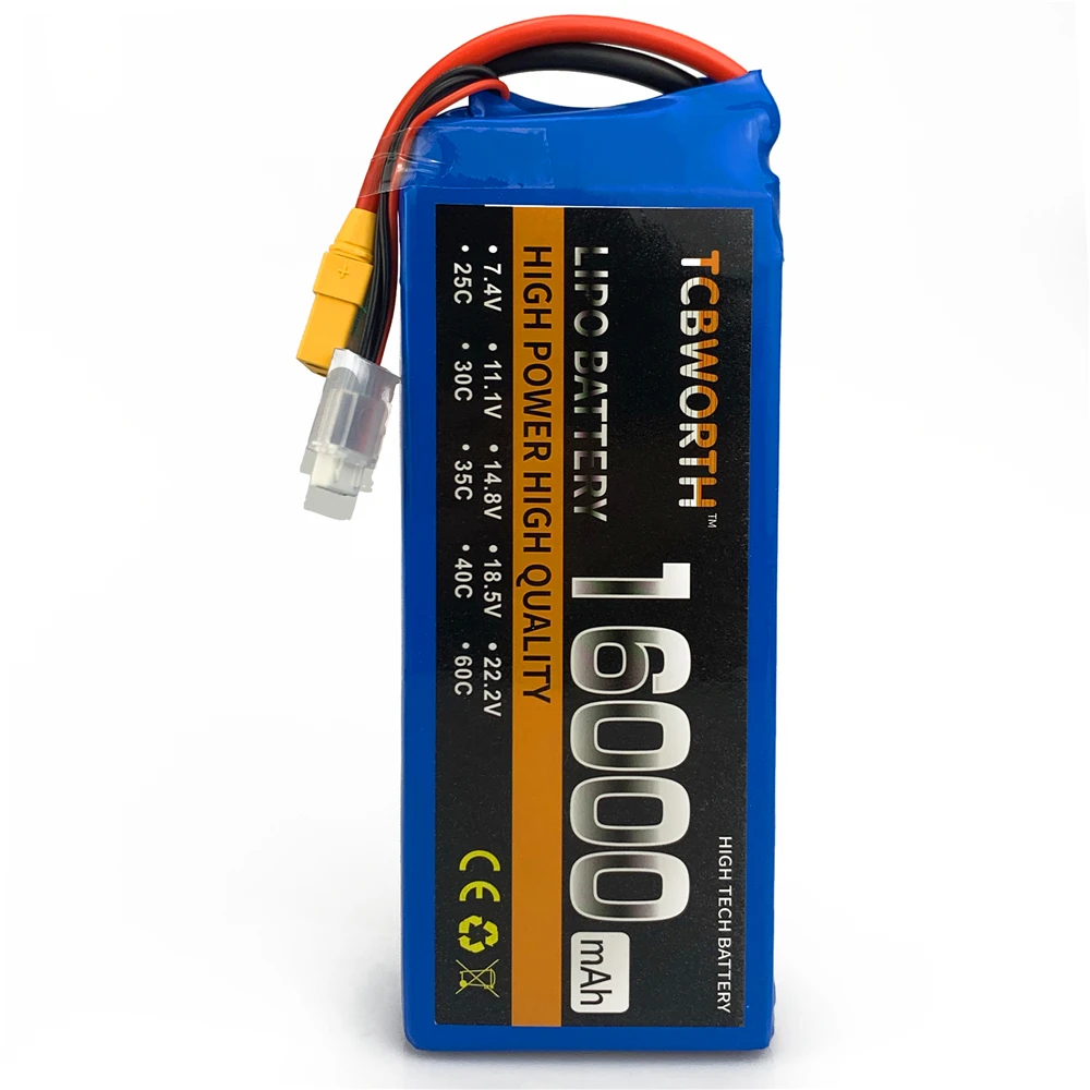 3S RC LiPo Батарея 11 1 V 16000 мА/ч 25C литиевые батареи для РУ самолет квадротор