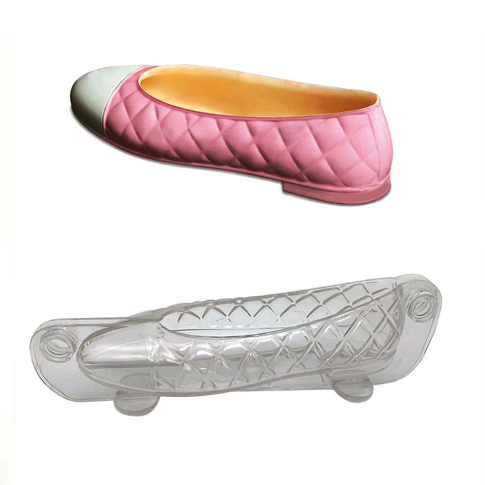 3D детская пластиковая форма для обуви шоколада из поликарбоната шоколада|Формы