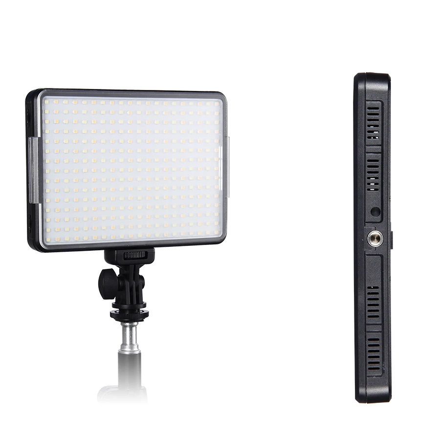 MAMEN 300 DSLR светодиодный светильник для фото и видеосъемки лампа фотостудии Youtube