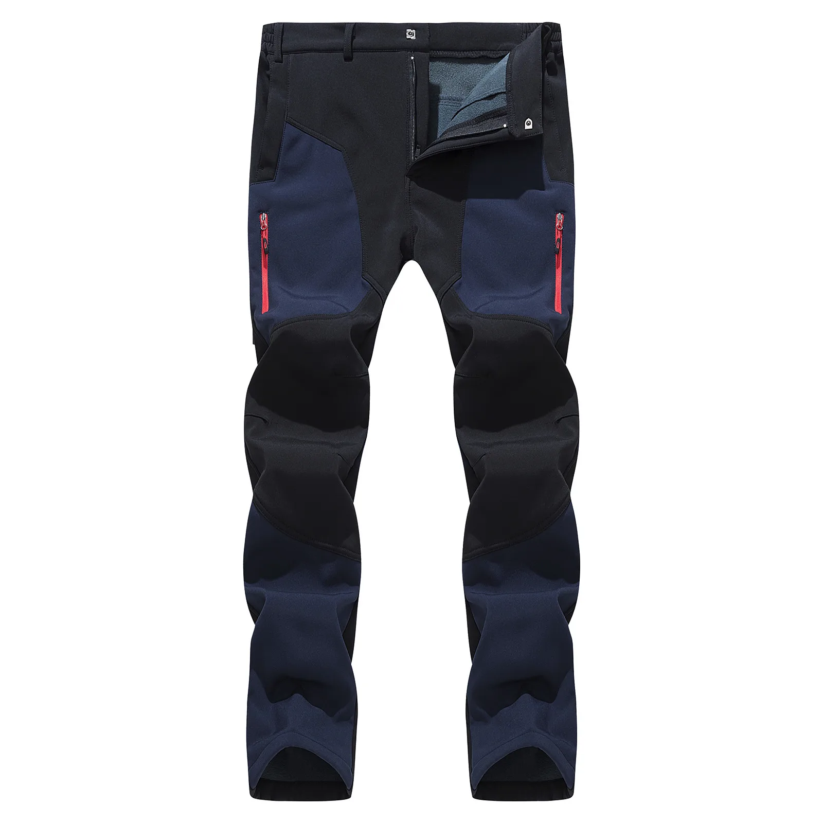 

Men's Waterproof Pants Casual Zipper Fly Straight Cargo Pants With Pockets Outwear Windproof Trousers Male pantalones hombre