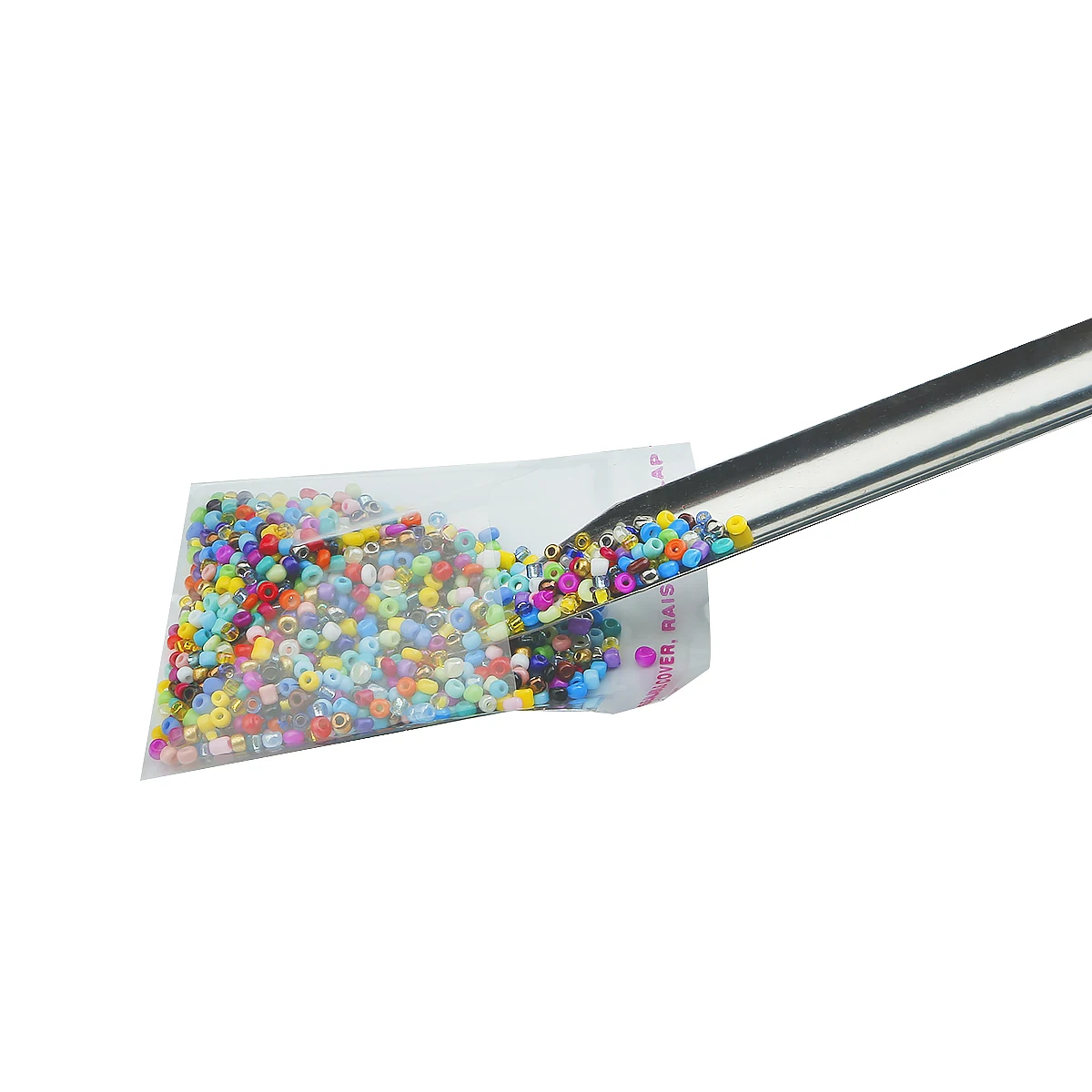 1Pc Gray Flocked Bead Board Professional Jewelry Organizer Tray Design Craft Shovel for Jewelry Making Measuring Tool Supplies