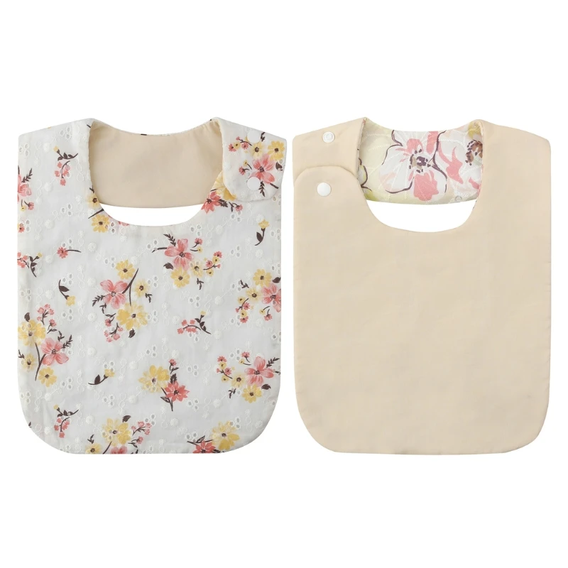 

Newborn Baby Waterproof Saliva Towel Toddler Feeding Burp Cloth Cotton Bib Scarf 24BE