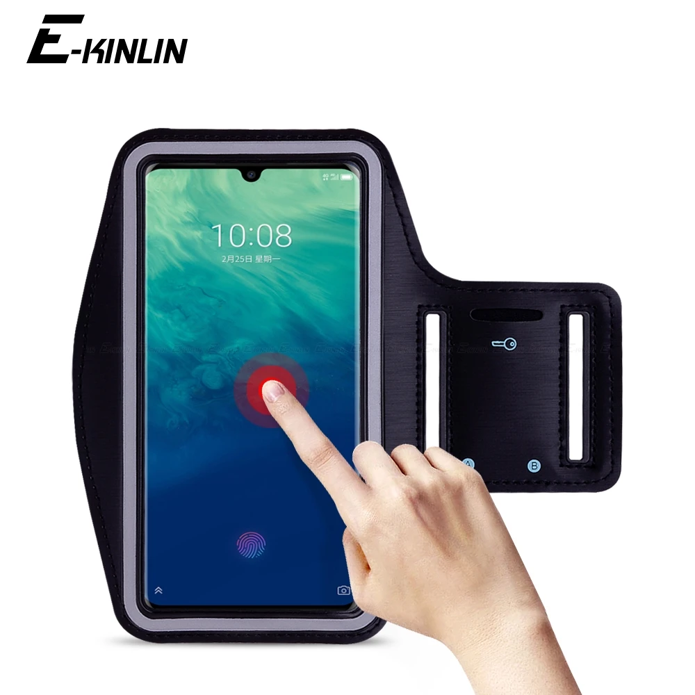 Водонепроницаемый Фитнес браслет для бега ZTE Axon M 7 7S 9 10 11 20 Max Mini Pro 4G 5G чехол
