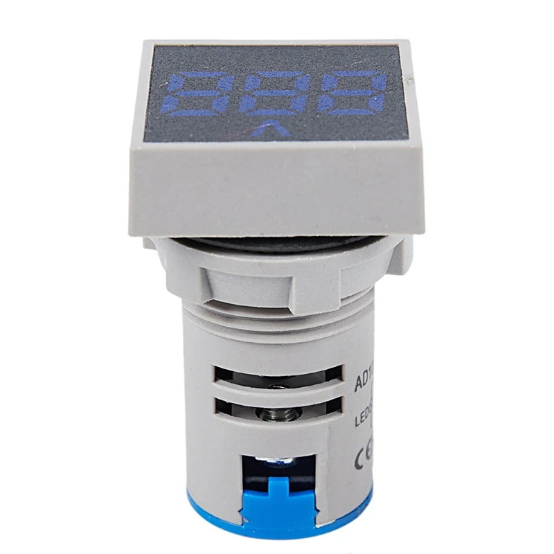 22 мм AC 12 500 в вольтметр квадратная панель светодиодный цифровой измеритель