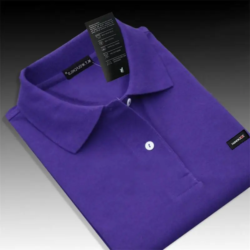 Рубашка-поло женская с коротким рукавом модный брендовый Повседневный Топ