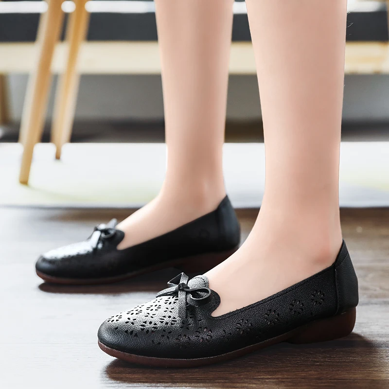 Fashion Women Sneakers Breathable Flat Moccasins Shoes Woman Slip on Ballet Walking Sports Female Summer Loafers Shoes