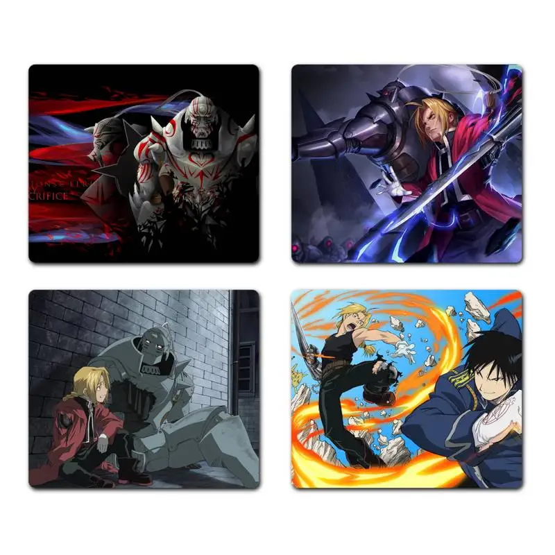 

Fullmetal alchemist Anime Gaming Mousepad Mouse pad Desk Protect Game Office work Mat Non slip Laptop Cushion коврик для мыши