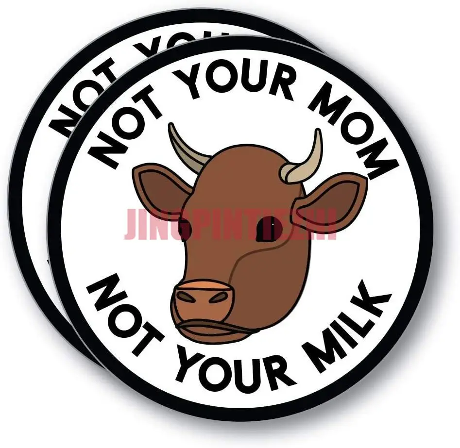 Виниловая наклейка для ноутбука с надписью Not Your Mom Milk | Автомобили и мотоциклы