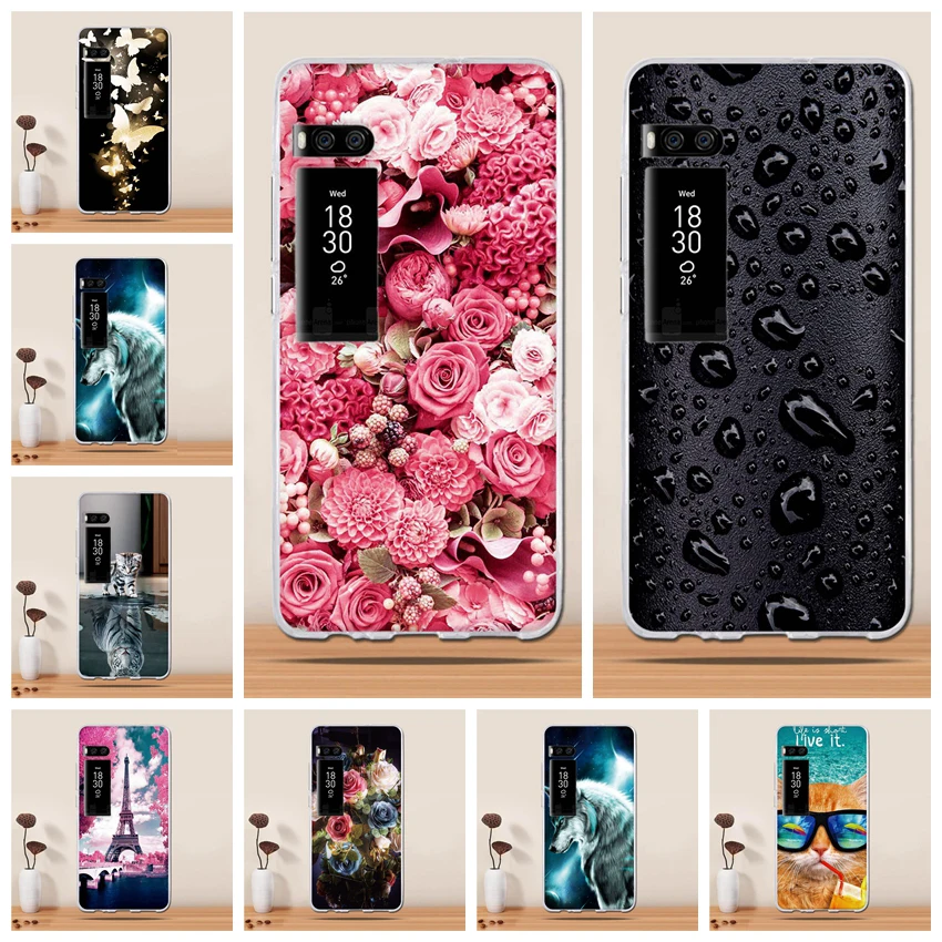 Чехол для телефона Meizu Pro 7 чехол 5 2 дюйма 3D Мягкие силиконовые чехлы fundas