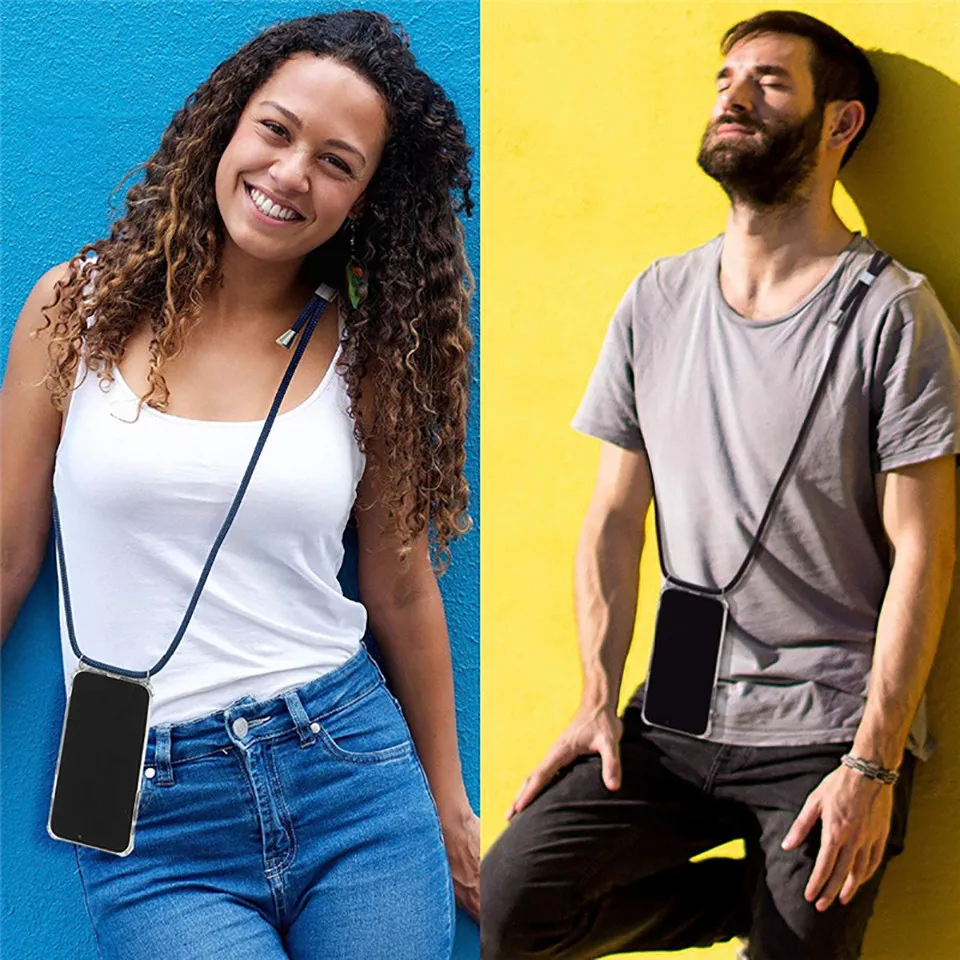 

Fashion Crossbody Strap Lanyard Soft TPU Case For Huawei Honor 10 LITE 20 PRO P10 8X 8S 8A Y9 2018 Shockproof Clear Phone Case