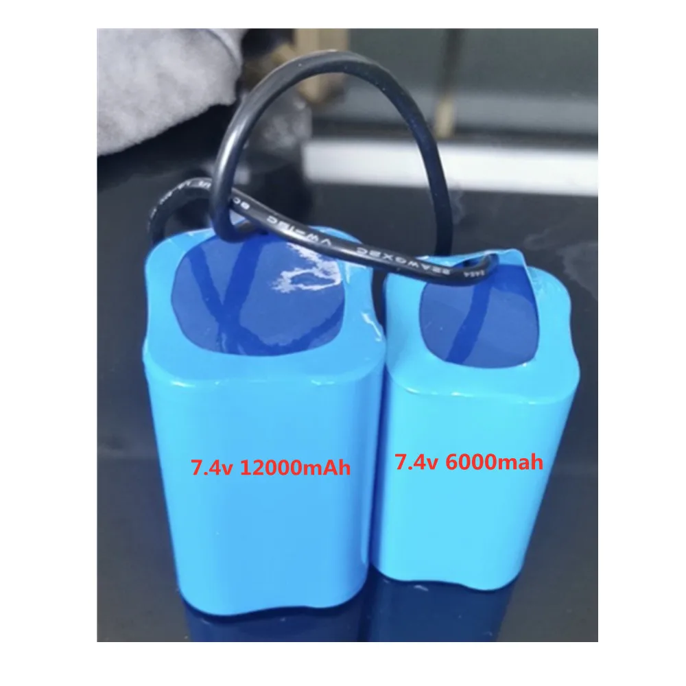 T188 T888 2011-5 V007 C18 H18 аккумулятор 2s 7 4 в 6000/12000 мАч литий-полимерный для RC рыбопоисковый