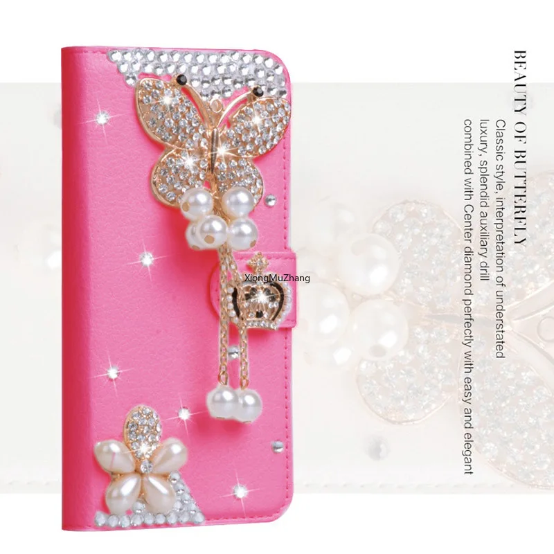 

Luxury Women Rhinestone Leather Phone Wallet Case Bling Diamond Cover for Huawei Nova 8 8Pro 7 7Pro 6 6Pro 6 SE 5 5i 4 Nova 3 3i