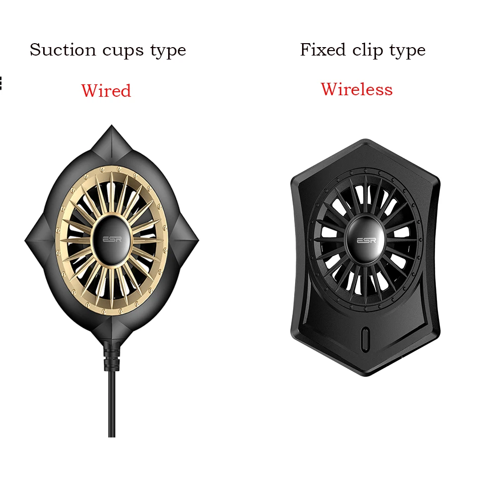 Портативный охладитель для телефона ESR с вентилятором для охлаждения Samsung Xiaomi поддерживает PUBG смартфон Pad Gaming Game iPhone on.